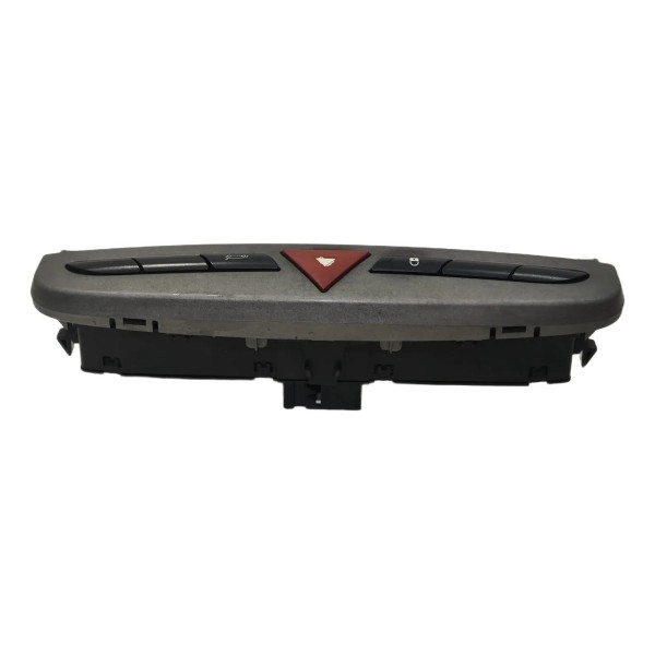Botão Pisca Alerta Trava Porta Malas Peugeot 308 2012/2015 Cinza-escuro