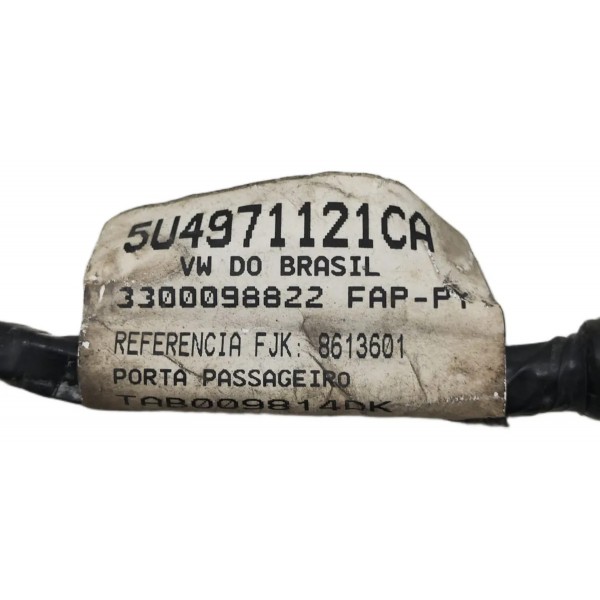 Chicote Porta Dianteira Direita Gol Voyage G5 G6 G7 2009/23