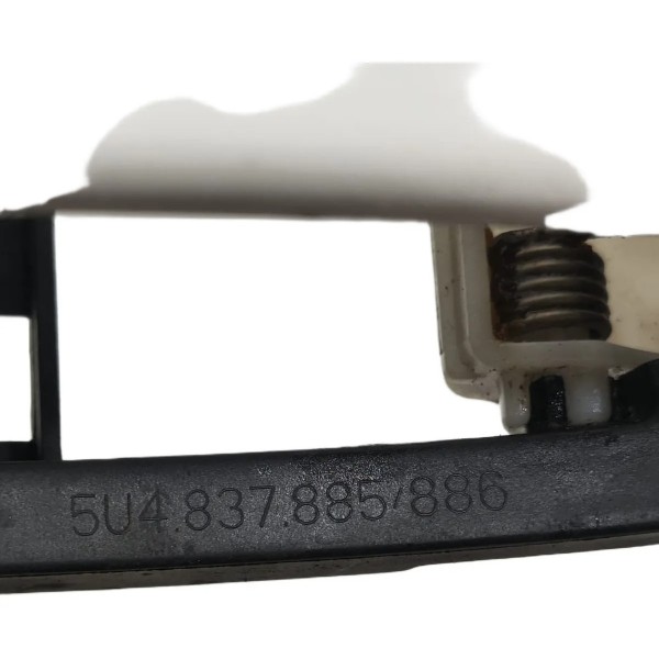 Maçaneta Porta Traseira Esquerda Gol G5 G6 2009 A 2016 Branco Dianteira/traseira
