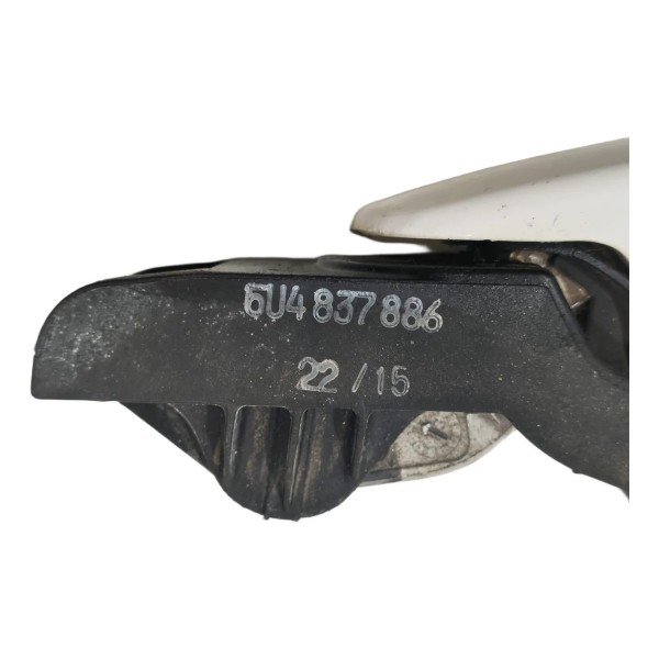 Maçaneta Porta Traseira Esquerda Gol G5 G6 2009 A 2016 Branco Dianteira/traseira