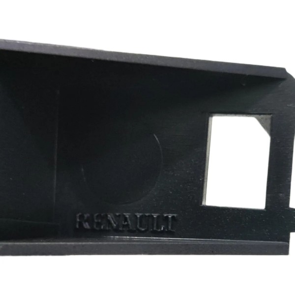 Suporte Comando De Bordo Display Painel Megane 2007/2013 Preto