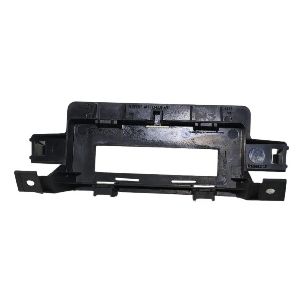Suporte Comando De Bordo Display Painel Megane 2007/2013 Preto