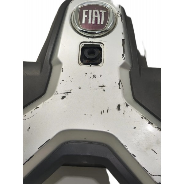 Capa Moldura Estepe Doblo Adventure 2011 A 2021 C/ Detalhe Cinza Original
