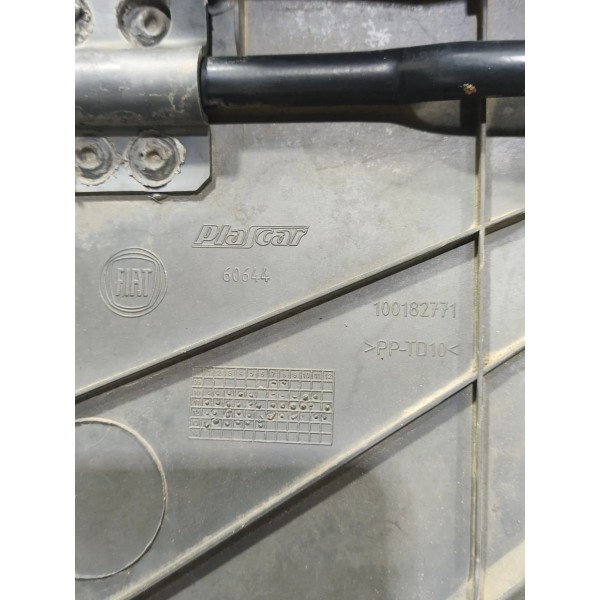 Capa Moldura Estepe Doblo Adventure 2011 A 2021 C/ Detalhe Cinza Original