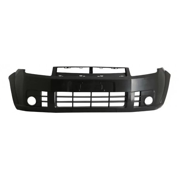Kit Alma Farois Parachoque Painel E Grade Ford Fiesta 07/10 Preto Grade