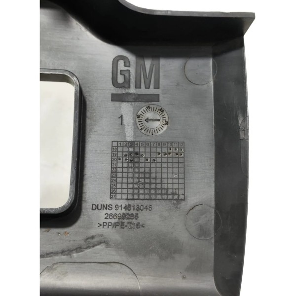 Acabamento Moldura Inferior Coluna Onix 2020 A 2024 26699285