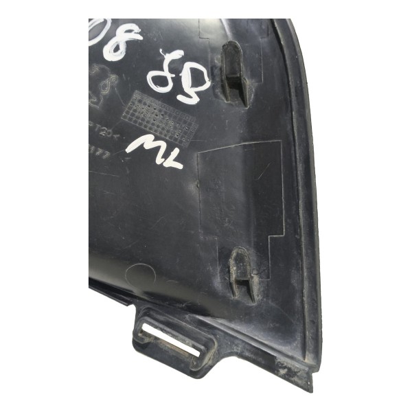 Moldura Farol Milha Auxiliar Esquerdo Peugeot 308 2012/2018 Preto
