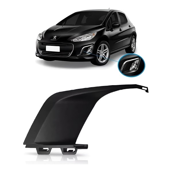 Tela Moldura Milha Peugeot 308  2012 2013 2014 2015 Nova