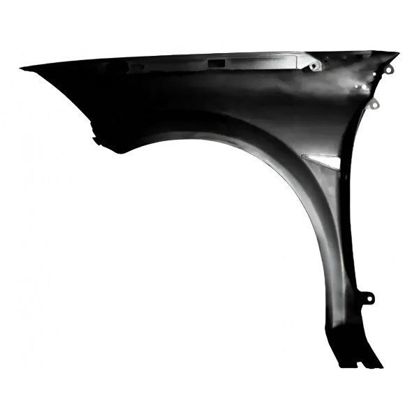 Paralama Megane 2006 2007 A 2011 Plástico Com Furo Direito Direito