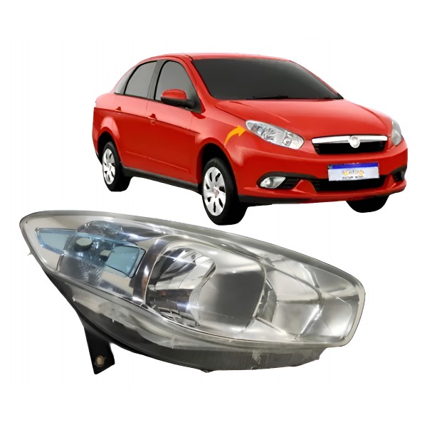 Farol Grand Siena 2012 13 14 15 16 17 18 A 2022 Direito Direito/passageiro