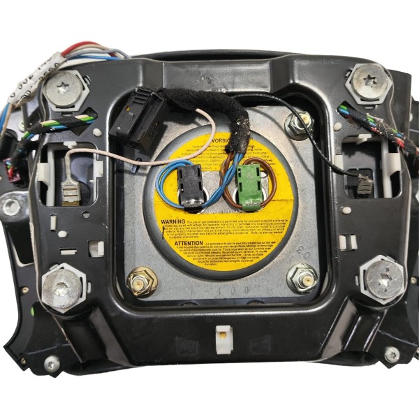 Bolsa Airbag Volante Motorista Bmw X5 2001 A 2005 Preto