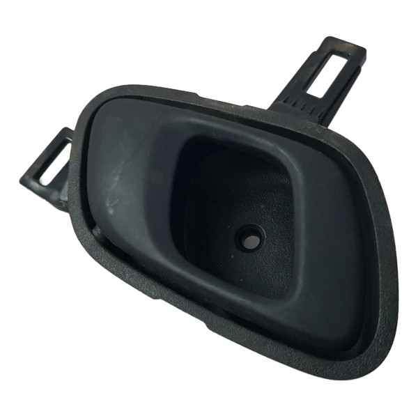 Maçaneta Interna Traseira Direita Renault Kwid 2017 A 2023 Preto Traseira