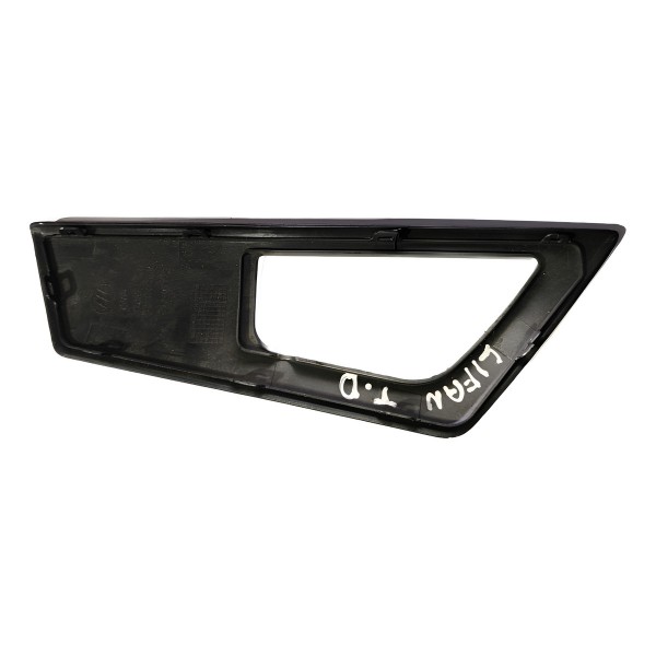 Moldura Maçaneta Interna Tras. Direita X60 2013/2016 Avaria Prateado Traseira