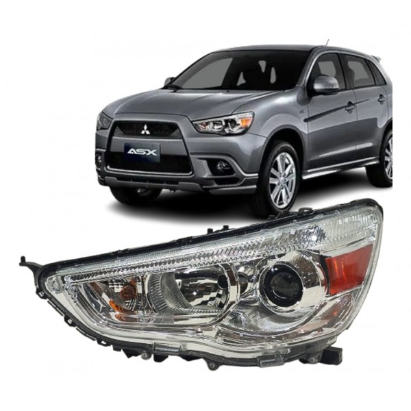 Farol Elétrico Asx 2011 A 2018 Lado Esquerdo S/ Xenon Esquerdo/motorista