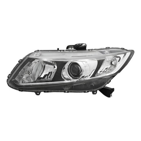 Farol Para Civic 2013 2014 2015 2016 Eletrico C/ Motor