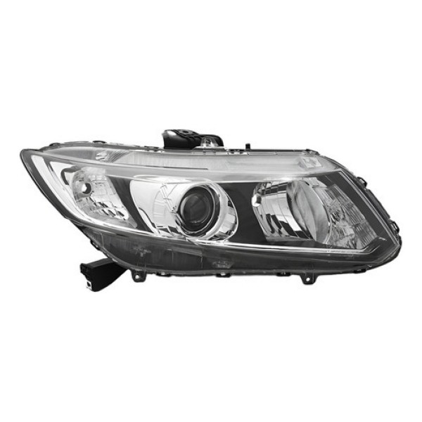 Farol Para Civic 2013 2014 2015 2016 Eletrico C/ Motor