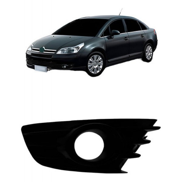 Moldura Grade Citroen C4 Pallas & Hatch 2008 A 2012 C/ Furo