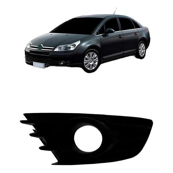 Moldura Grade Citroen C4 Pallas & Hatch 2008 A 2012 C/ Furo