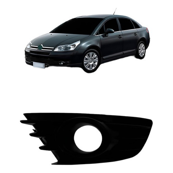 Moldura Grade Citroen C4 Pallas & Hatch 2008 A 2012 C/ Furo