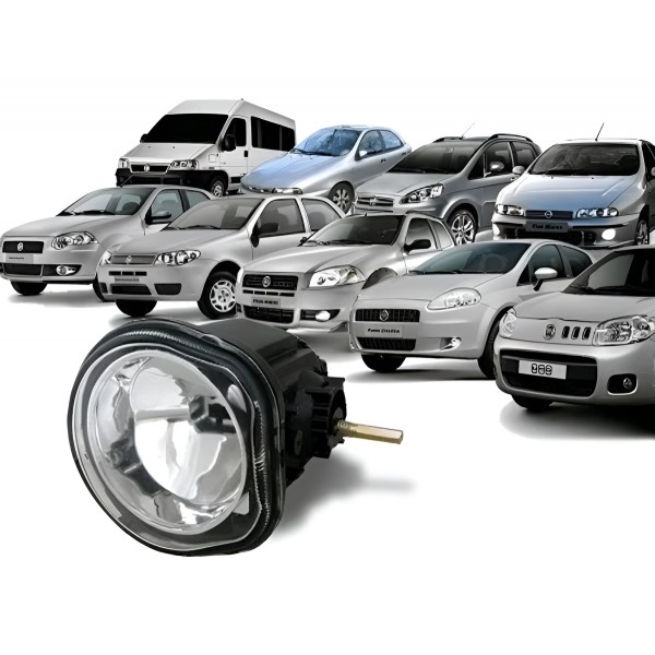 Farol Milha Neblina Auxiliar Marea Brava Palio Siena Stilo Padrão Original