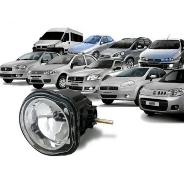 Farol Milha Neblina Auxiliar Marea Brava Palio Siena Stilo Padrão Original