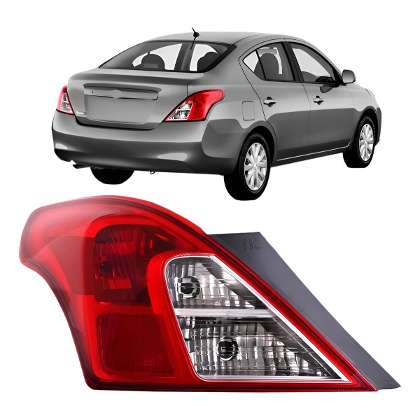 Lanterna Traseira Versa 2011 2012 2013 2014 15 16 17 18 2019 Esquerdo/motorista