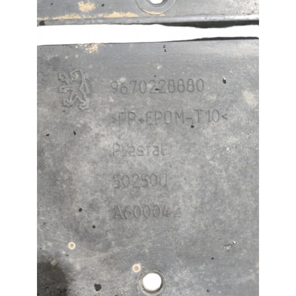 Defletor Inferior Parachoque Dianteiro Peugeot 308 2012/2015