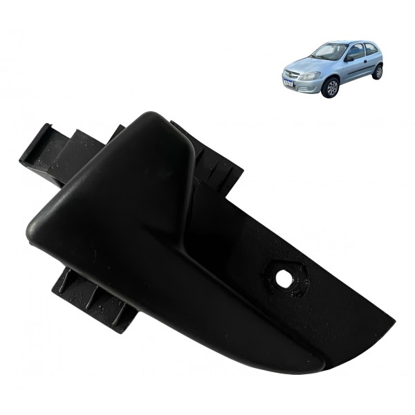 Maçaneta Interna Dianteira Esquerda Gm Celta 2007/2016 Preto