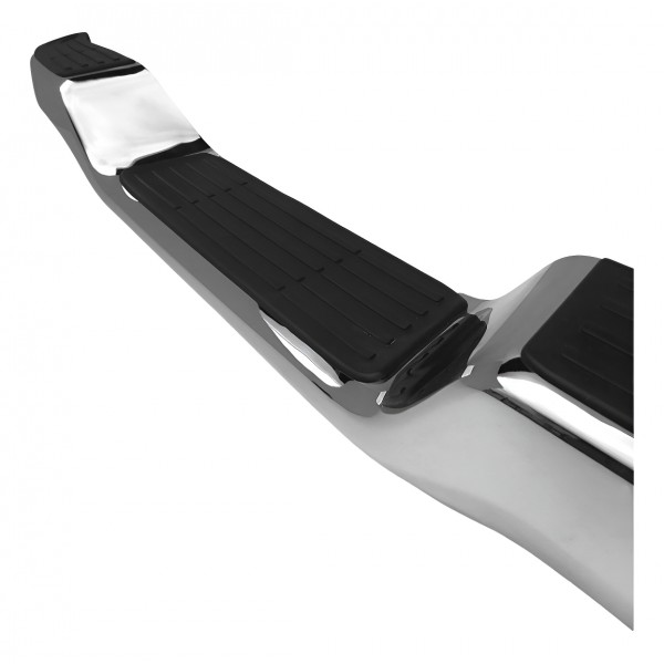 Parachoque Traseiro Hilux 1992/2015 C/ Suporte Cromado