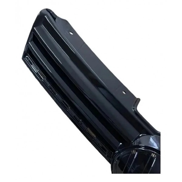Grade Radiador Gol Saveiro Voyage G7 2016/19 Black Piano Preto Brilhante