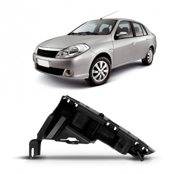 Suporte Guia Parachoque Dianteiro Symbol 2009 A 2012 Direito