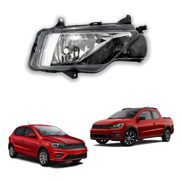 Farol Milha Auxiliar Saveiro G7 Gol G8 2017 A 2023 Direito