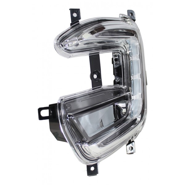 Farol Auxiliar Milha Esquerdo Captur Com Led 2017/2024 - Padrão Original