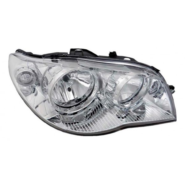 Farol Principal Palio 04 05 06 07 08 Sapao Cromado Ld Direito/passageiro