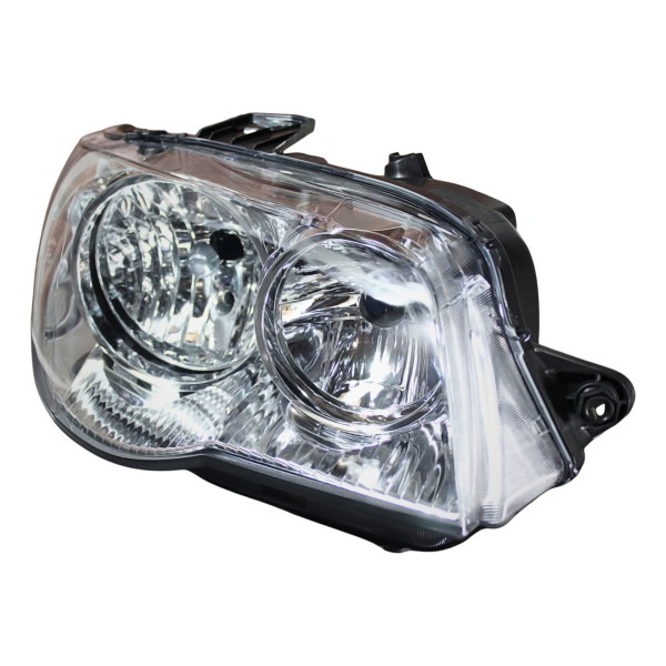 Farol Principal Palio 04 05 06 07 08 Sapao Cromado Ld Direito/passageiro