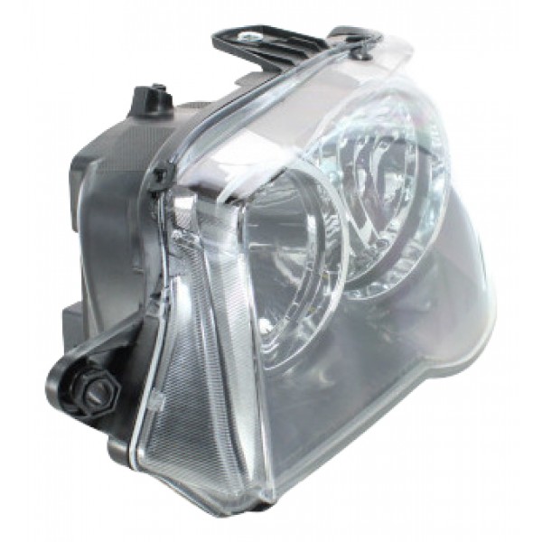 Farol Principal Palio 04 05 06 07 08 Sapao Negro Le Esquerdo/motorista