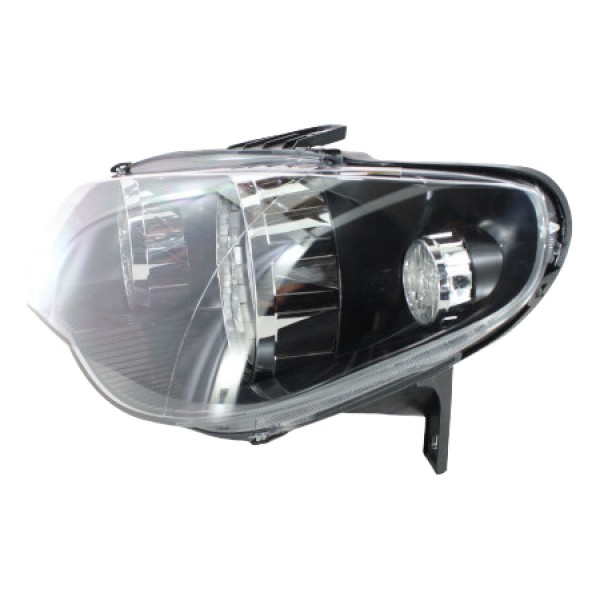 Farol Principal Palio 04 05 06 07 08 Sapao Negro Le Esquerdo/motorista