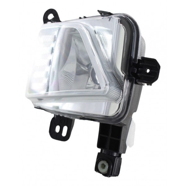 Farol Auxiliar Milha Polo Virtus 2018/2021 Direito Cromado - Padrão Original