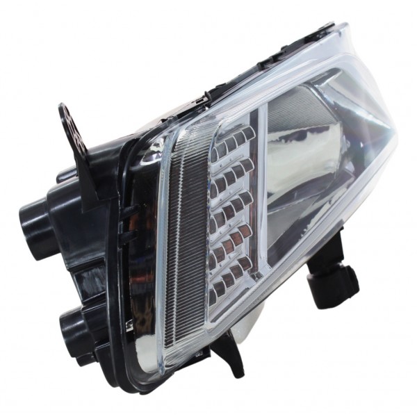 Farol Auxiliar Milha Polo Virtus 2018/2021 Direito Cromado - Padrão Original