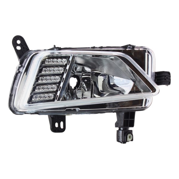 Farol Auxiliar Milha Polo Virtus 2018/2021 Direito Cromado - Padrão Original