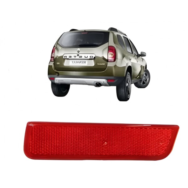 Refletor Parachoque Duster 2012 2013 2014 2015 Direito Padrão Original
