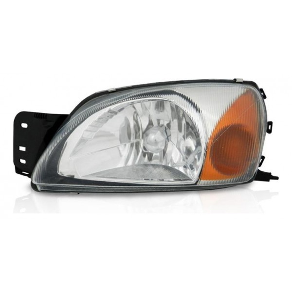 Farol Principal Fiesta Street 00/04 Le Courrier Pisca Ambar Esquerdo/motorista