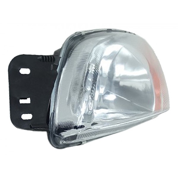 Farol Principal Fiesta Street 00/04 Le Courrier Pisca Ambar Esquerdo/motorista