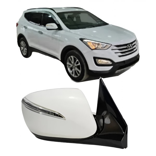 Retrovisor Elétrico Santa Fe 2014 2015 2016 2017 18 2019 Ld