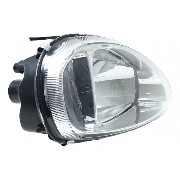 Farol Principal Corsa 00/ Lente Lisa Ld Classic Carcaca Pret Direito/passageiro