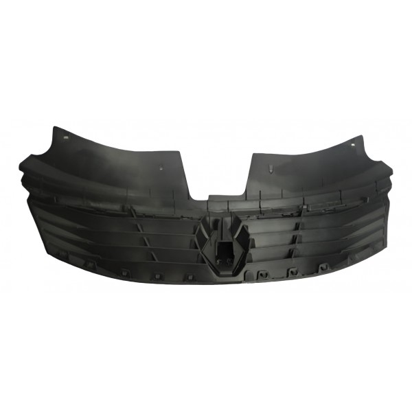 Grade Radiador Logan 2010 2011 2012 2013 Sem Friso Cromado Padrão Original Ambos Lados