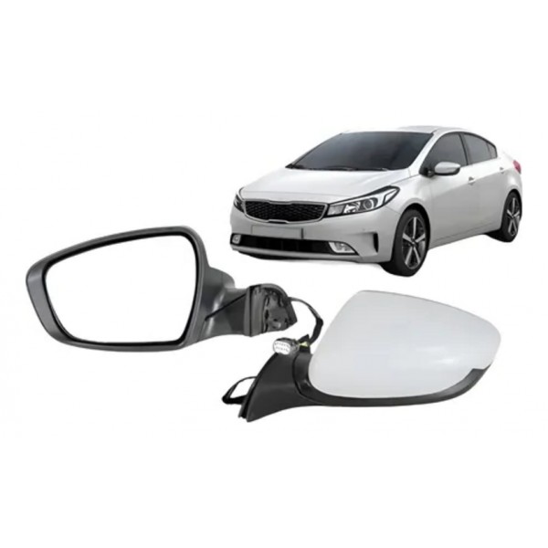 Retrovisor Elétrico Cerato Esquerdo 2014/2017 S/ Pisca S/led