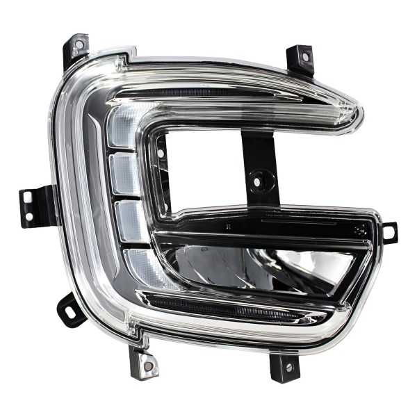 Farol Auxiliar Milha Lado Esquerdo Captur Com Led 2017/2024 - Padrão Original