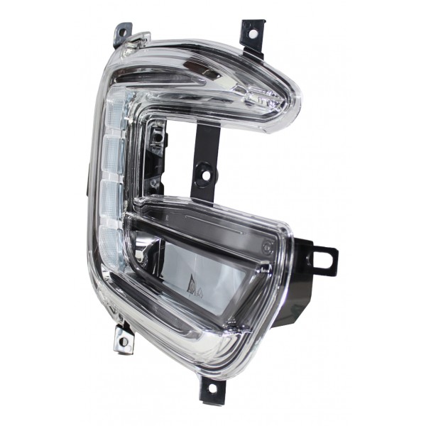 Farol Auxiliar Milha Lado Esquerdo Captur Com Led 2017/2024 - Padrão Original