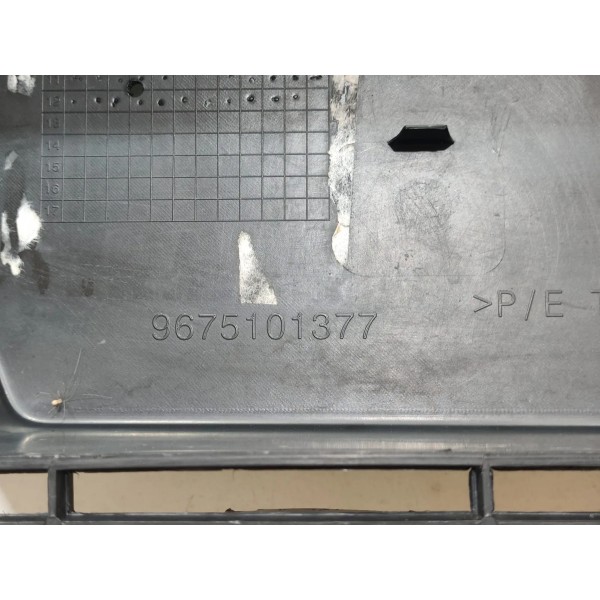 Grade Parachoque Dianteiro Peugeot 308 2012 A 2015 Preto Natural